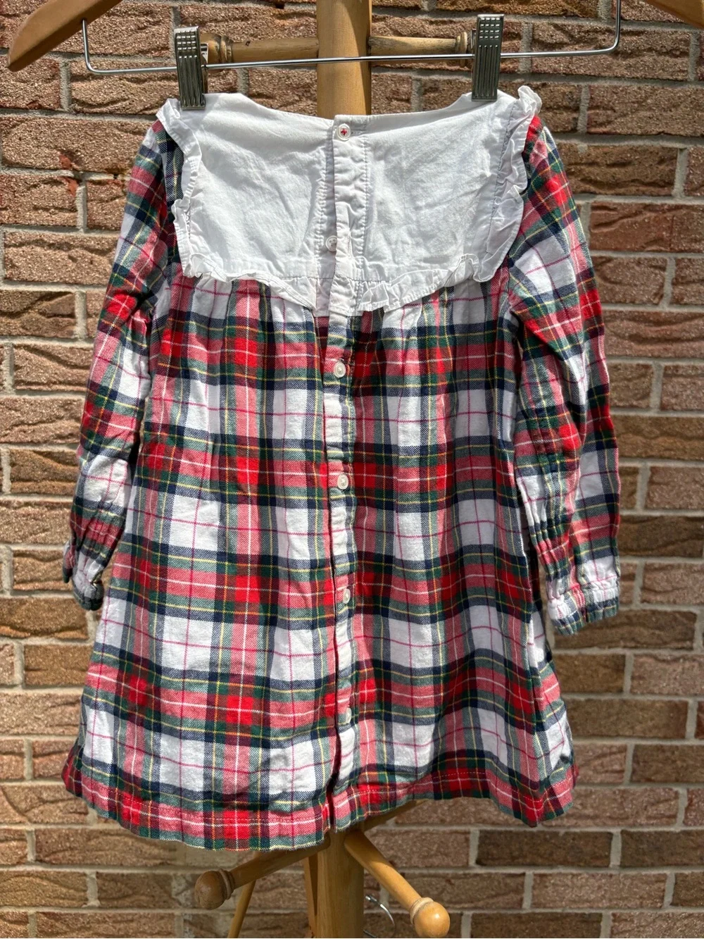 BabyBoden Embroidered Christmas dress, size 2-3T
